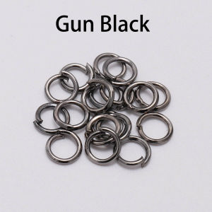 St.kunkka  200pcs/bag 3-12mm Open Jump Rings Silver/Gold/Bronze Split Rings Connectors For DIY Jewelry Finding Making Bulk