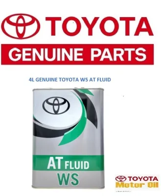 Toyota ATF Type WS ( Automatic Transmission Fluid ) 4L - Original product from Japan