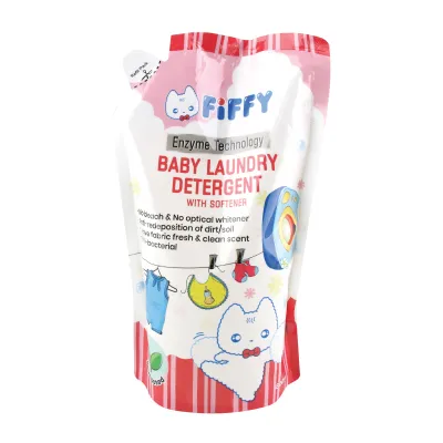 FIFFY DETERGEN PAKAIAN BABY ENZYME LAUNDRY DETERGENT REFILL PACK (800ML) (2536)