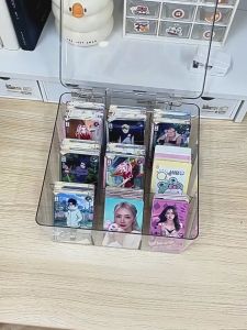 CARDCUBE Clear Card Storage Box / TCG Holder Pokemon Cards Case Organiser (JBox)