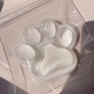 FUNG MALL Slow Rebound Cat Paw Squeeze Toy Kneading Ultra-large Cat Paw Pinch Toy Funny Soft Strawberry Cat Paw Fidget Toy Children