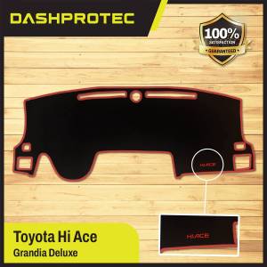 DashProtec™ Dash Cover for Toyota Hi Ace Grandia Deluxe 2019-2025 | NonSlip 3 Layer Materials