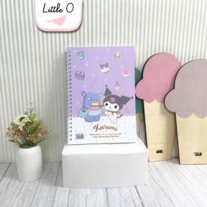 A5 Sanrio Notebook NOTEBOOK BERGARIS Notebook Diary Book Binder Anak Buku Spiral