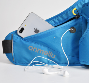 กระเป๋าคาดเอว กันน้ํา (ใส่ขวดน้ําได้) กระเป๋าวิ่ง กระเป๋ากีฬา กระเป๋าออกกําลังกาย Sport Waist Bag RunningBag 100%