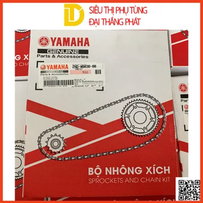 Bộ nhông xích nhông sên đĩa cho xe số EXCITER 150 CHÍNH HÃNG YAMAHA