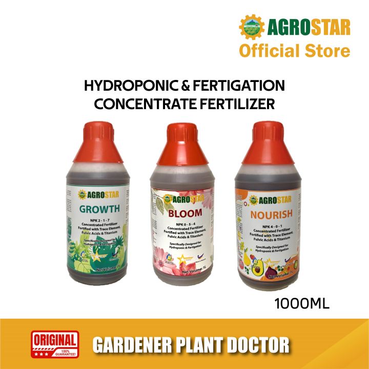 Agrostar Hydroponic And Fertigation Concentrated Fertilizer Series For