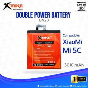 XTRIKE Baterai BN20 XiaoMi Mi 5C Mi5C Double Power Original Batre Batrai Battery Ori Dual