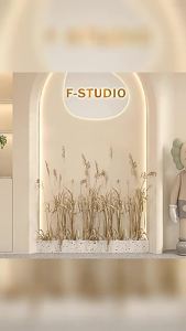 Live Streaming Background Wall Wallpaper Magnetic Clothing Streamer Internet Celebrity Magnetic 3d 3D Background Cloth W High-end Feel Wall