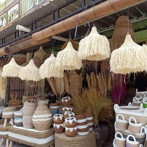 PAKET HEMAT ONGKIR 10 Biji Dekorasi Bunga Kering Klobot Jagung 1 ikat isi 10pcs Campur stik / stick bambu