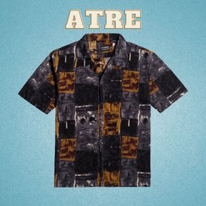 Kemeja Pria Casual Premium Branded Keren Kekinian Printing Hawaii Kemeja Cowok Santai Keren