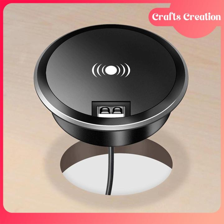 Hàng thủ công sáng tạo nhúng sạc không dây ẩn Ốp tích hợp sạc dự phòng ...