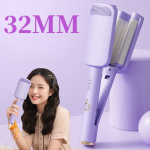 French Wave Hair Curler Egg Roll Hair Waver 3 Barrel Curling Iron Fast Heating Volumizing Hair Styler