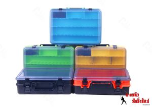 กล่องอุปกรณ์ตกปลา รุ่น 458A (2ชั้น) กล่องใส่เหยื่อปลอม และ อุปกรณ์ตกปลา New 2022 มีสินค้าพร้อมส่งในไทย