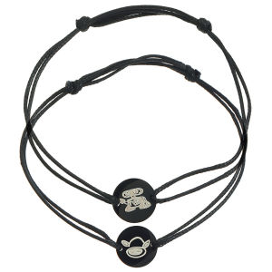 Tianmalls Gelang Bulan Matahari Baru Lintas Batas Eropa dan Amerika Kepribadian Niche Kupu-kupu Teman Baik Rajutan Persahabatan Tali Tangan Grosir YG