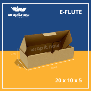 (Isi 20 pcs) Dus Eflute 20x10x5 poloa 20x10x5 jendela dus eflute 22x10x5 / Dus Lilin Olshop Box Dus Packaging Pizza Risol Brownies Hampers Kecil Polos Murah