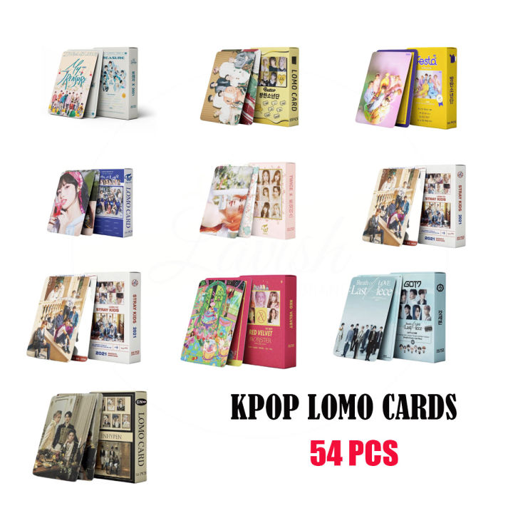 Kpop Stray Kids Photocards 54Pcs Stray Kids Lomo Cards Stray Kids