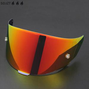 ZZ🔥🔥🔥 อุปกรณ์ป้องกันใบหน้าสำหรับหมวกกันน็อค kyt TT-Course อุปกรณ์เปลี่ยนเลนส์รถจักรยานยนต์ป้องกันรอยขีดข่วนป้องกันรังสียูวี