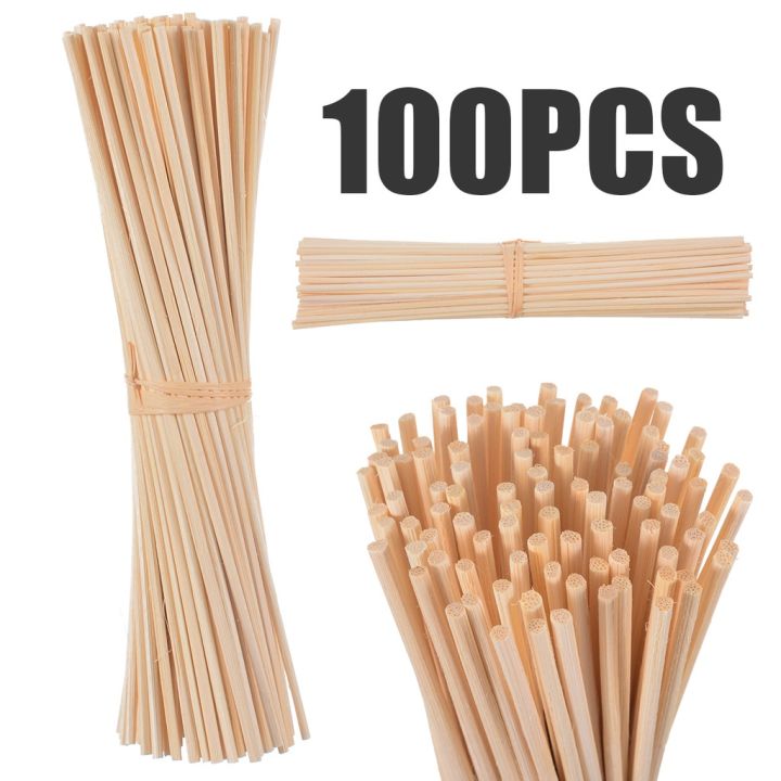 【STOCK&COD】30Pcs/100Pcs Natural Reed Fragrance Aroma Oil Diffuser ...