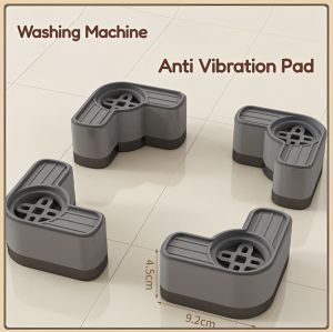 [In stock] 4PCS Washing Machine Anti Vibration Base Washing Machine Height Raise Stand Fridge Anti Vibration Pad