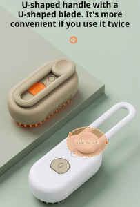 Pet hair spray mite removal massage comb pet electric bathing spray