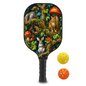 Lightweight Pickleball Paddle with Comfort Grip and Durable Fiberglass surface for Indoor/Outdoor sport racks ID 60625-165445143