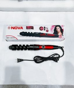 TV136 Spiral Shape Hair Curling Tool Anti-scalding Ceramic Electric Hair Curling Stick Iron Comb
