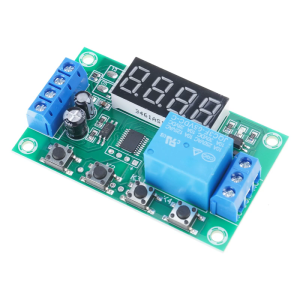 YYC-2S Automation Control Timer Relays Module 1-Way Adjustable Time Delay and LED Display 5V Wide Functions
