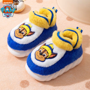 [Free Shipping] ()Winter ChildrenS Warm And Thick Cotton Slippers Non-Slip Cotton Shoes For Boys And Girls Fleece-Lined And With A Heel Wrap