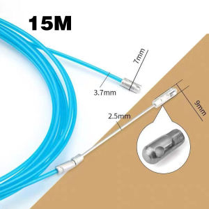 15/20 Meters Nylon Cable Puller Penarik Kabel Trekper Kabel Kuning Untuk Instalasi