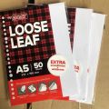 (A5) Kertas Isi Binder / Loose Leaf A5 100 & 50 Lembar. 