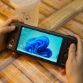 New 5.98-inch Ayn Odin Pro handheld console 8G+256GB SD845 Win 11 vintage video game player. 