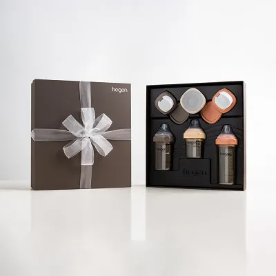 Hegen All-Star Collection ชุดขวดนม 3 ขนาด พร้อมฝาดื่มน้ำทุกแบบ