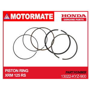 HONDA GENUINE PARTS Piston Ring STD S1 XRM 125/SUPREMO/XRM 125 FI