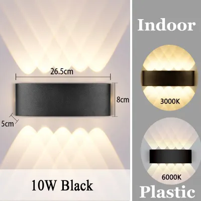LED Wall Lamp 4W/6W/8W not waterproof wall light Indoor modern style decorative wall lights For Home Bedroom Stairs living lighting 1 Year Warranty