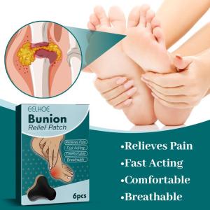 Herbal Plaster Knee Patch Plaster Koyo Lutut Herbal Nyeri Sendi Pegal Linu Knee Pain Relief Patch Bunion 6pcs SH E22