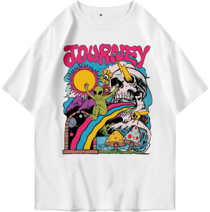 Kaos Oversized Tshirt Journ3y Kaos Oversize Wanita/Pria