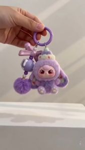 Three-Year-Old Cute Particle Pendant New Style Schoolbag Bag Cartoon Doll Girl Ornament Student Keychain Girlfriend Gift