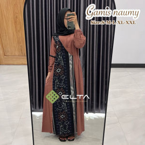 Elta Gamis tenun Naumy couple