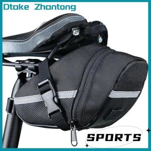 Dtake Nylon Bicycle Bag Waterproof Mountain Bike Saddle Storage Seat Rear Tool Pouch Bag Saddle Outdoor Cycling MTB Accessories