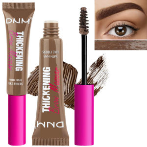 4 Colors Thickening Eyebrow Gel with Mascara Brush Tinted Dye Waterproof and Long-lasting Brow Makeup