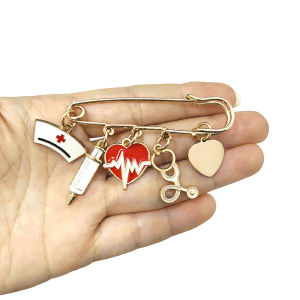 Customized Nurse Brooch Pin for Women Men Nursing Graduation Gift Nurse Practitioner Gifts Nurse Teacher Student