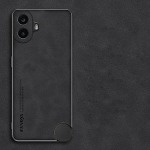 Casing For Nothing CMF Phone 1 4G 2024 Phone Case Lambskin Texture Leather TPU Soft Shockproof Case For CMFPhone Phone1 (1) Back Cover