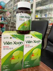 Viên Xoan Thiên Phúc hộp 60 viên giúp giảm triệu chứng của viêm xoang viêm mũi xổ mũi nghẹt mũi.