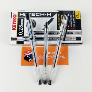 Ballpoint Kenko Satuan Pulpen Gel HiTech H 0.28mm Pena Soft