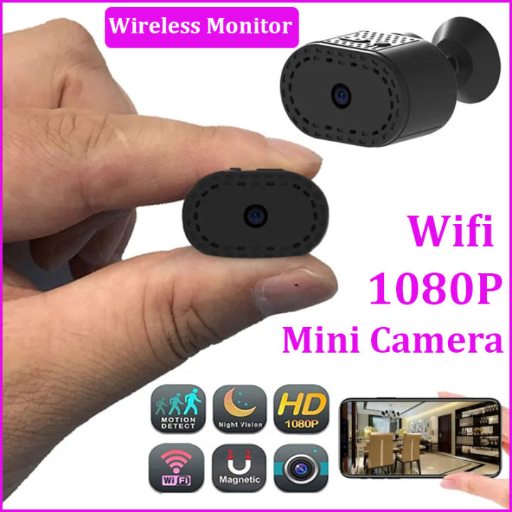 1080p Mini Cameras Wireless WiFi Remote Monitor,Kids Safe Monitoring Super  Small P2P Smart camera Home security Tiny IP Camera Compatible 32g Sd Card 