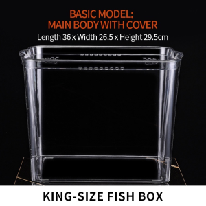 HD Transparent Ecological Fish Tank Aquarium Household Desktop Transparent Goldfish Tank Turtle Tank