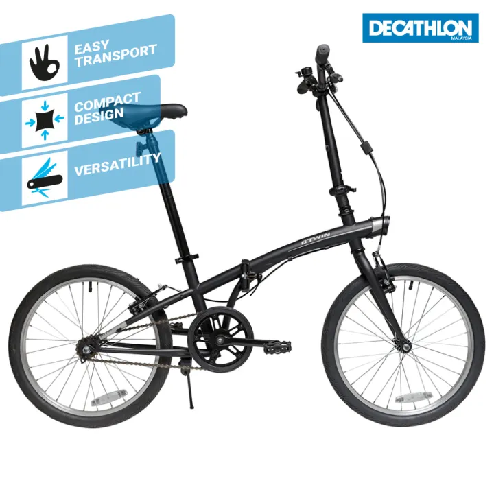 Foldable cycle decathlon sale