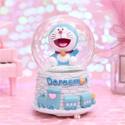 Bola Salju Doraemon (Light + Auto Snow) / Snow Ball Doraemon / Doraemon Musical Crystal Ball Snowball / Bola Kristal Musik Doraemon / Bola Salju Kristal Doraemon / Doraemon Crystal Snowball