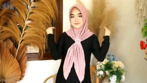 Jilbab Instan Bergo Plisket Gelombang Terbaru