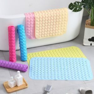Anti-Slip Bathroom Mat PVC Shower Mat Anti-Skid Floor Mat For Bathroom Waterproof Floor Mat